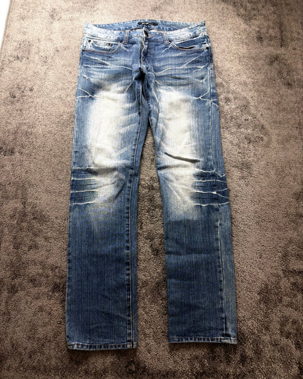 ROOT THREE "GHOST FADE STRAIGHT" DENIM