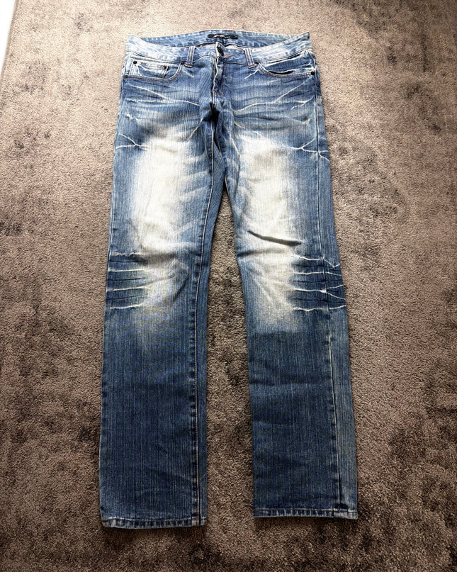 ROOT THREE "GHOST FADE STRAIGHT" DENIM