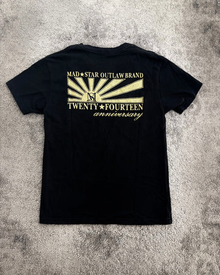MADSTAR "GOLDEN SUNRISE OUTLAW" TEE (S-M)