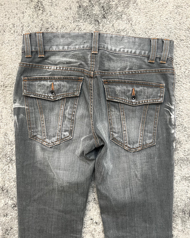 MICHEL KLEIN "GHOST STATIC" DENIM