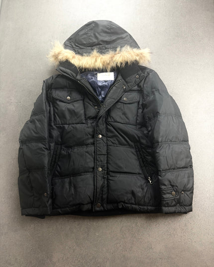 JUNMEN "BLACK WINTER" PUFFER (S-M)