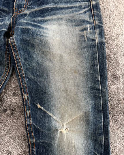 NUMBER ZERO "SUNFADE DAMAGE" DENIM (M-L)