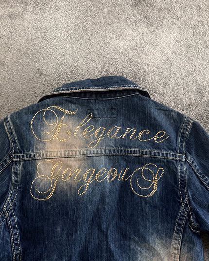 XFRM "SUNFADE TRUCKER" DENIM JACKET (S-M)