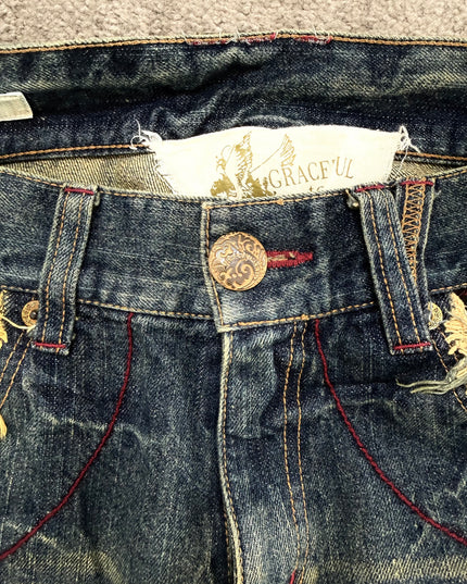 OIL CAKE "REBEL STITCH" DENIM (S-M)