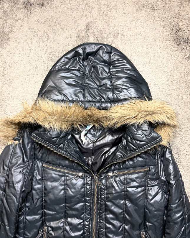 MICHEL KLEIN "STILL BLACK" PUFFER