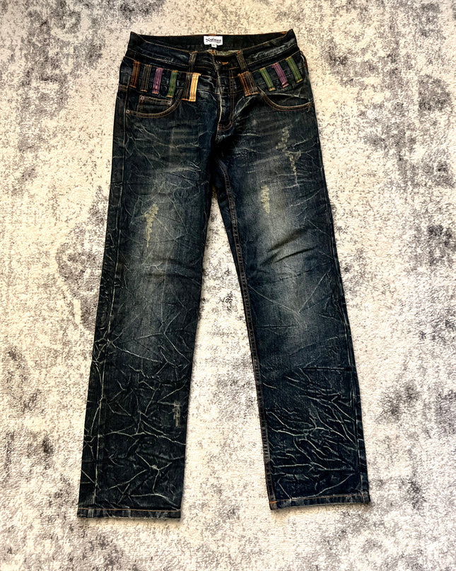 NYLAUS DOUBLE WAIST DENIM