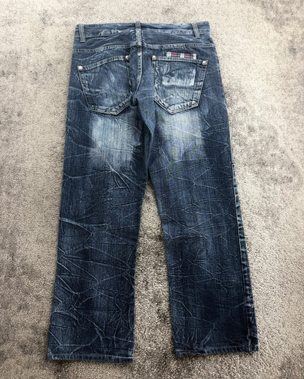 ROOT THREE "SCRIPT FADE" DENIM (S)