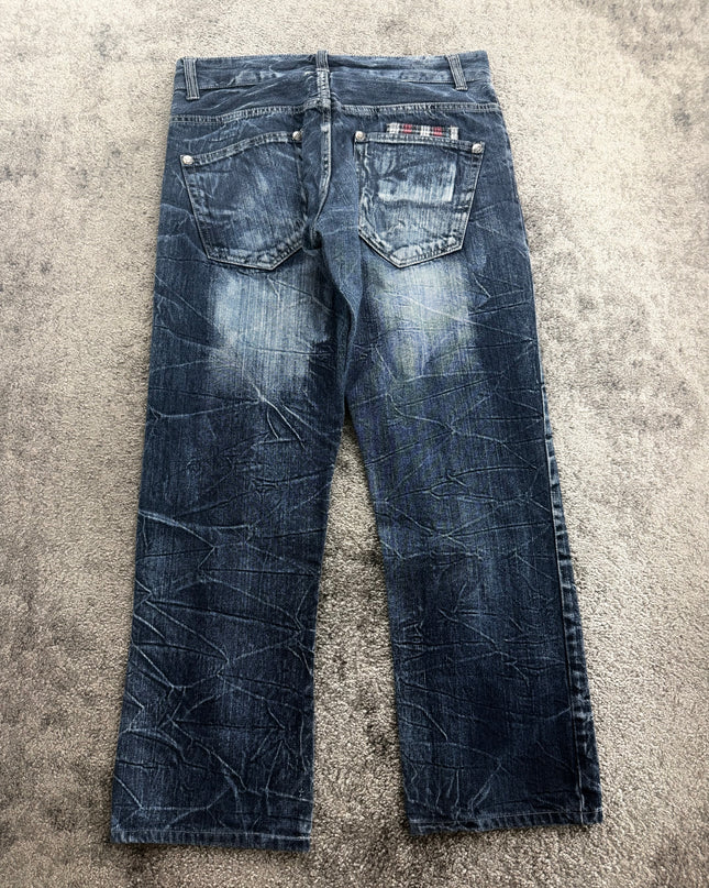 ROOT THREE "SCRIPT FADE" DENIM (S)