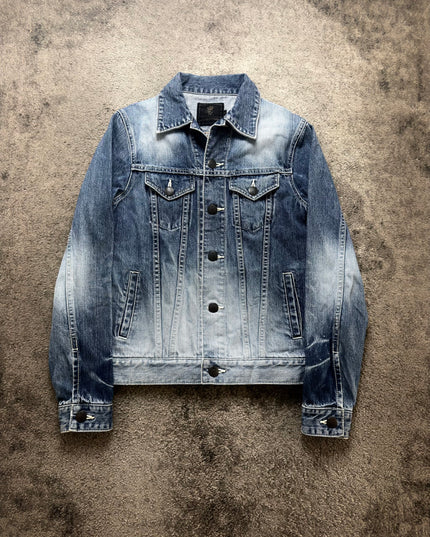 MURDER LICENSE "ICE WASH" DENIM JACKET