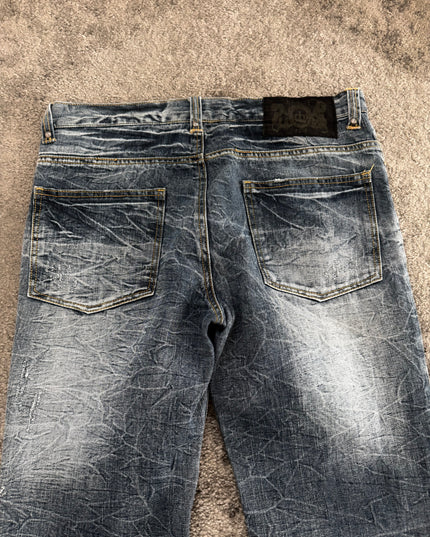LOWBOX "DISTRESS LOOP" DENIM