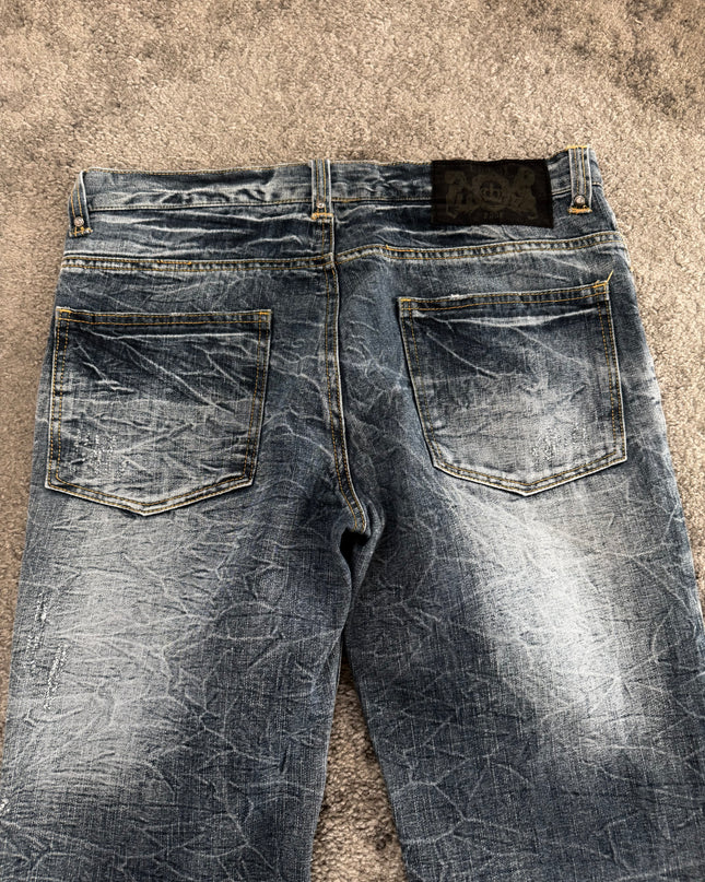 LOWBOX "DISTRESS LOOP" DENIM