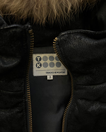 TAKEO KIKUCHI SUEDE PUFFER