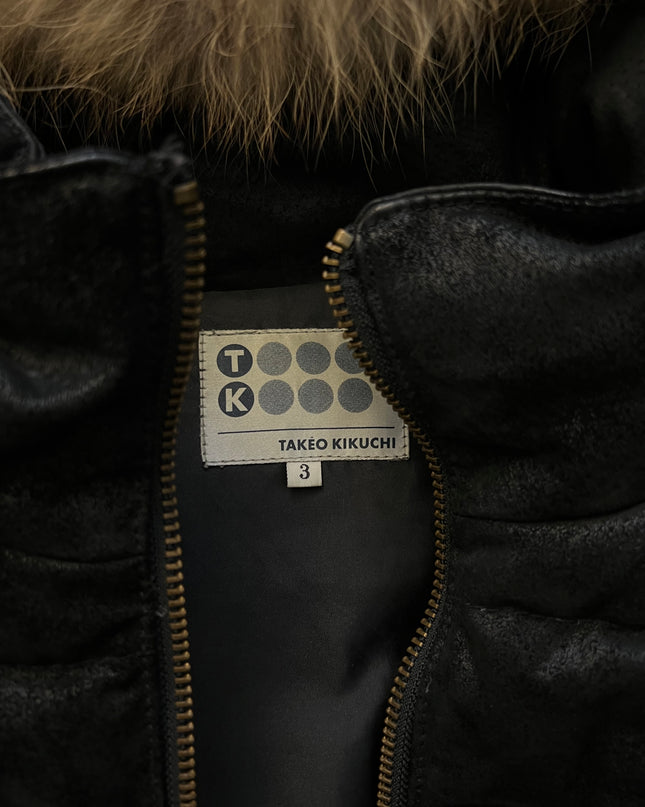 TAKEO KIKUCHI SUEDE PUFFER