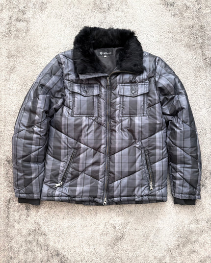 TAKEO KIKUCHI "NOIR GRID" PUFFER
