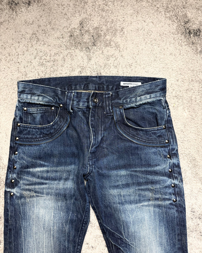 SEMANTIC DESIGN "QUIET SPARKS" DENIM