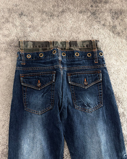 NYLAUS "INDUSTRIAL FADE CODE" DENIM (S-M)