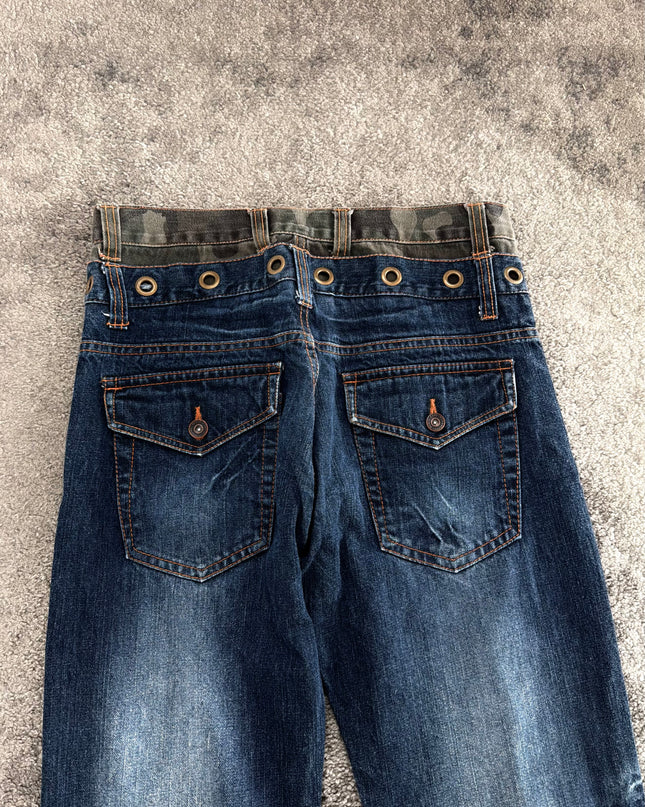 NYLAUS "INDUSTRIAL FADE CODE" DENIM (S-M)