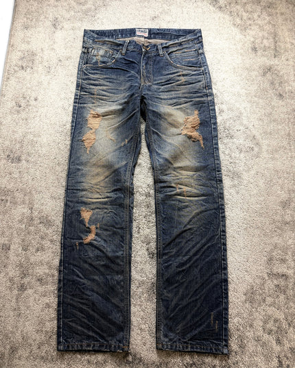DPSR "ASH DISTORTION" DENIM