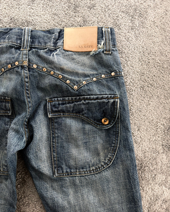 LA GATE "WEB STITCH" DENIM (M)