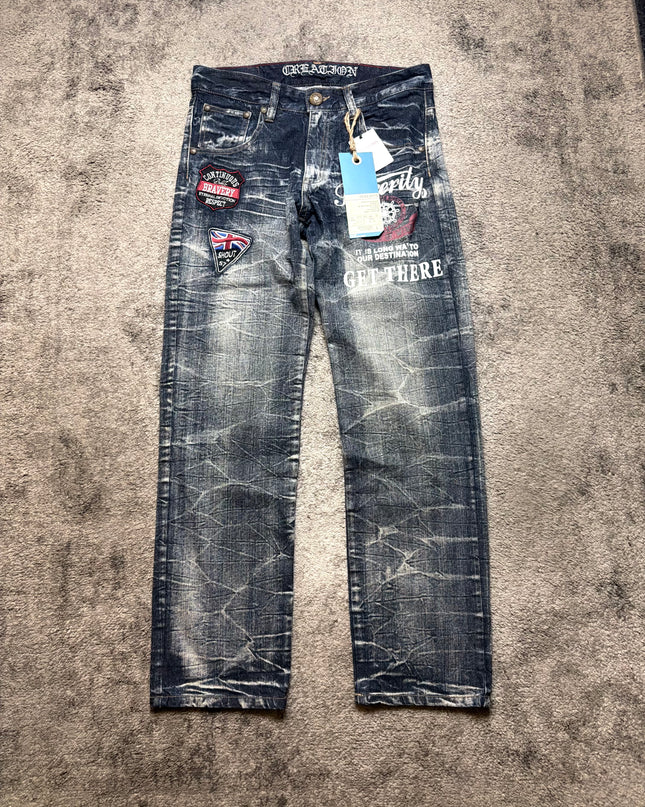 PANASPUR "STREET RELIC MANIFESTO" DENIM