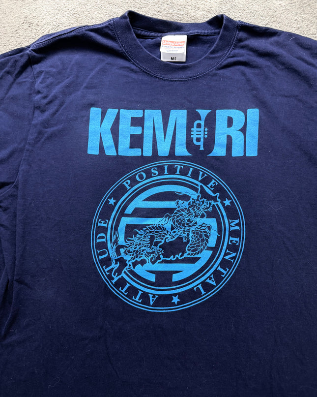 KEMURI "BLUE CREST LOGO" TEE (M)
