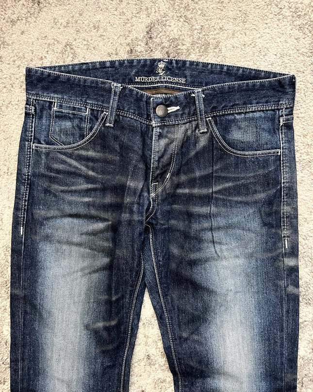 MURDER LICENSE "WHISPERED CHAOS" DENIM