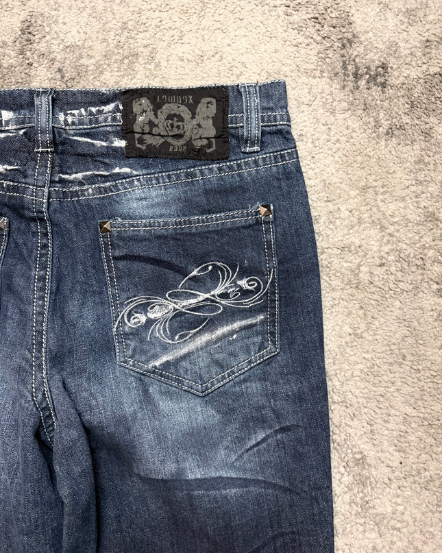 LOWBOX "PHANTOM SLASH" DENIM