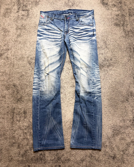 BACKVINTAGE "FROZEN WHISKERS" DENIM