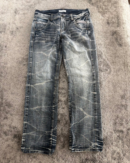 SUPERUBIS "ICE FADE CONTRAST" DENIM (L)
