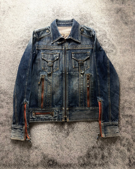 HEISEI "RUSTLINE UTILITY" DENIM JACKET