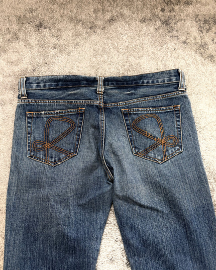 KRM "FRACTURE ZIP" DENIM