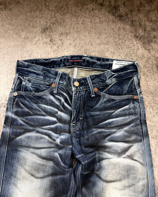 BLUE WAY "SILENT COLLAPSE" DENIM