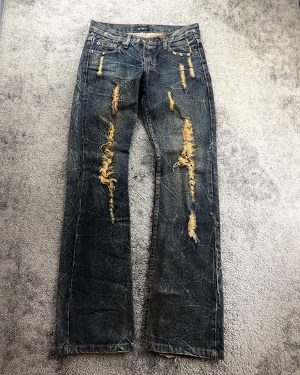 K.U.I "BEAUTIFUL DAMAGE" DENIM (S)