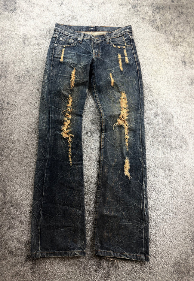 K.U.I "BEAUTIFUL DAMAGE" DENIM (S)
