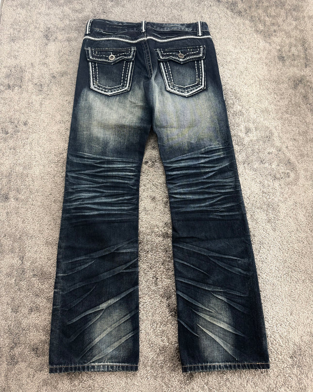 BEAST "RIOT STITCH" DENIM