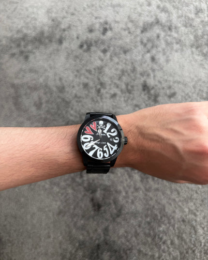 ANGEL CLOVER X ROEN "SKULL HEARTS DISTORTION" WATCH