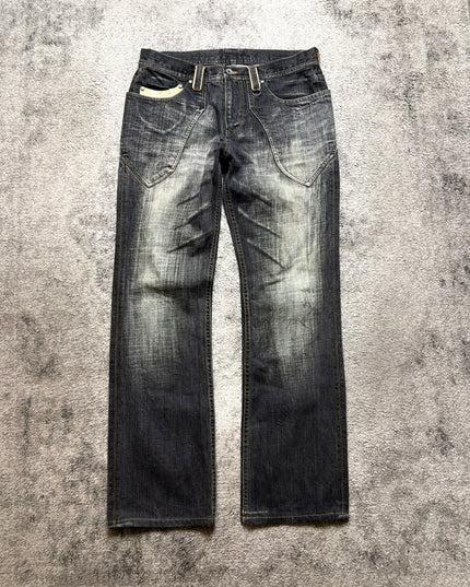 NICOLE CLUB "ASH FADE" DENIM