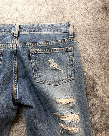 CONA BLUE "FADED SILENCE" DENIM