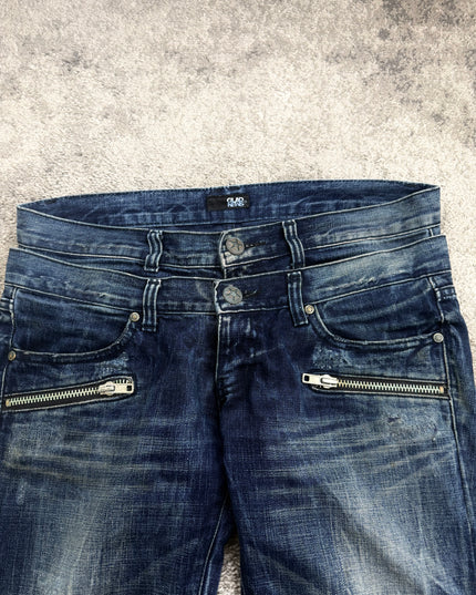 GLAD NEWS "DOUBLE WAIST" DENIM (M)
