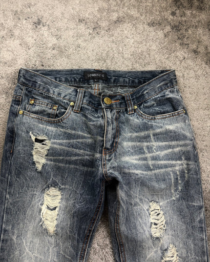 LOWBOX "DESTROYED FADE" DENIM (S)