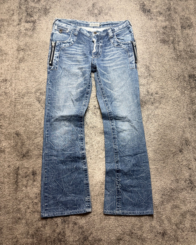 SCREAM "SIDE ZIP WHISPER" DENIM (M)