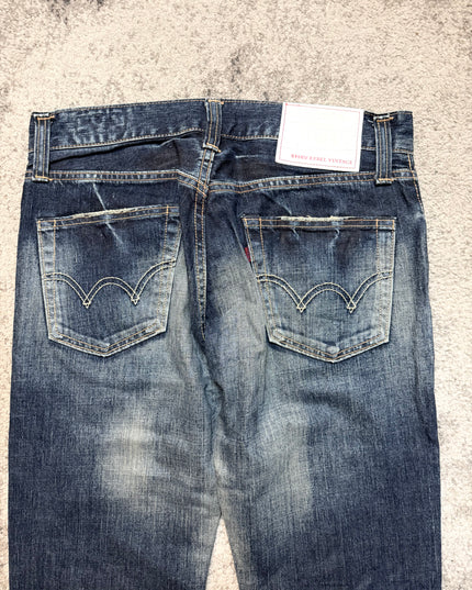 REBEL VINTAGE "BROKEN FADE" DENIM