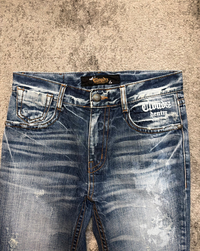 CLOUD72 "FROST WORN" DENIM