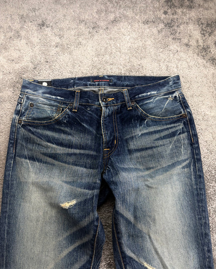 BLUE WAY "CRACKED HORIZON" DENIM (M)