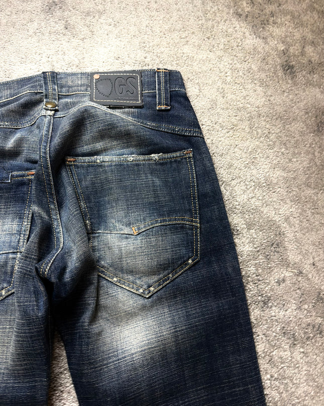 G-STAR "MIDNIGHT FADE" DENIM