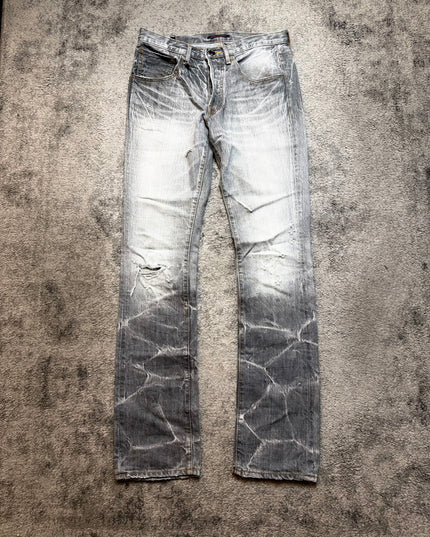 BLUE WAY "FROSTLINE SHATTER" DENIM