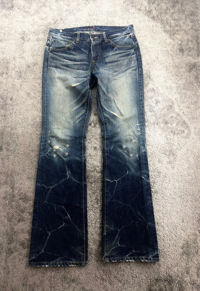 BLUE WAY "CRACKED HORIZON" DENIM (M)