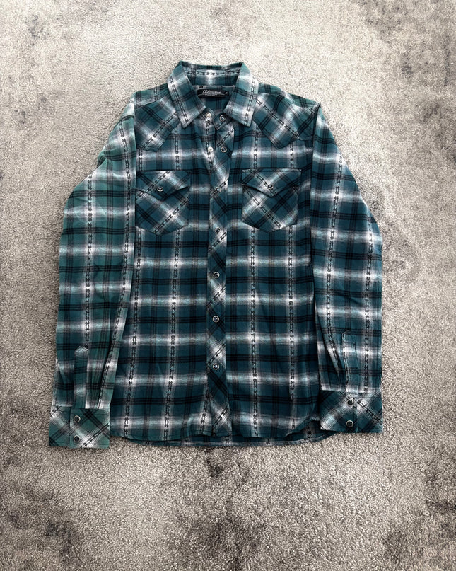 GILEVANS "OCEAN STATIC" FLANNEL (M)