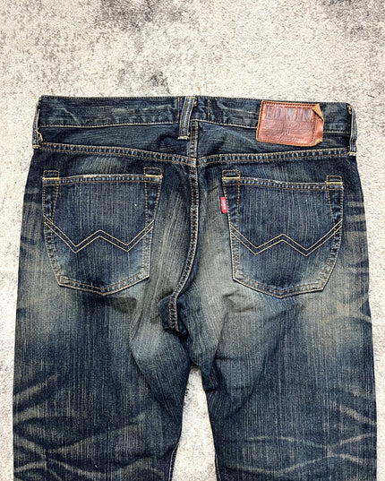 EDWIN XV "BLACKOUT WHISKER" DENIM
