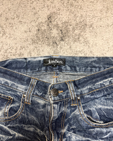 LOWBOX “DISTRESSED BLUES“ DENIM